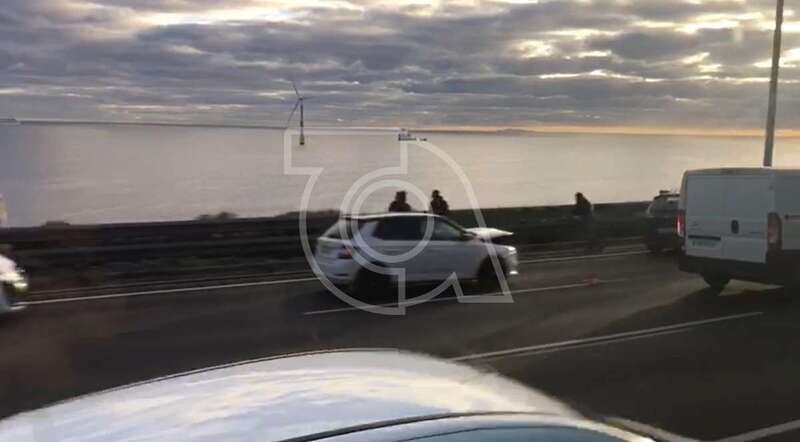 Uno de los vehículos implicados en la colisión/TA.